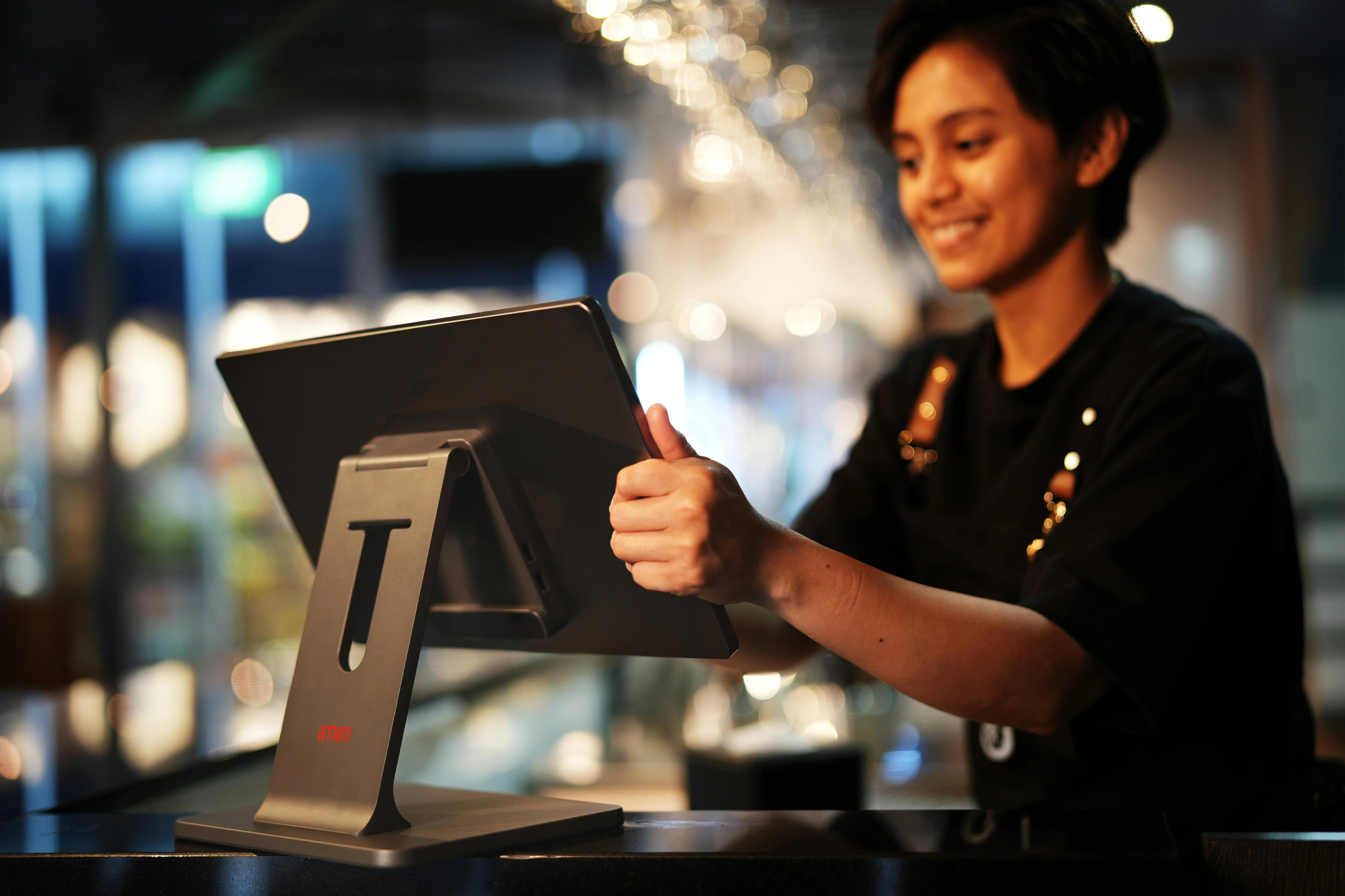 Interface d'un logiciel de gestion restaurant — dashboard et suivi des stocks